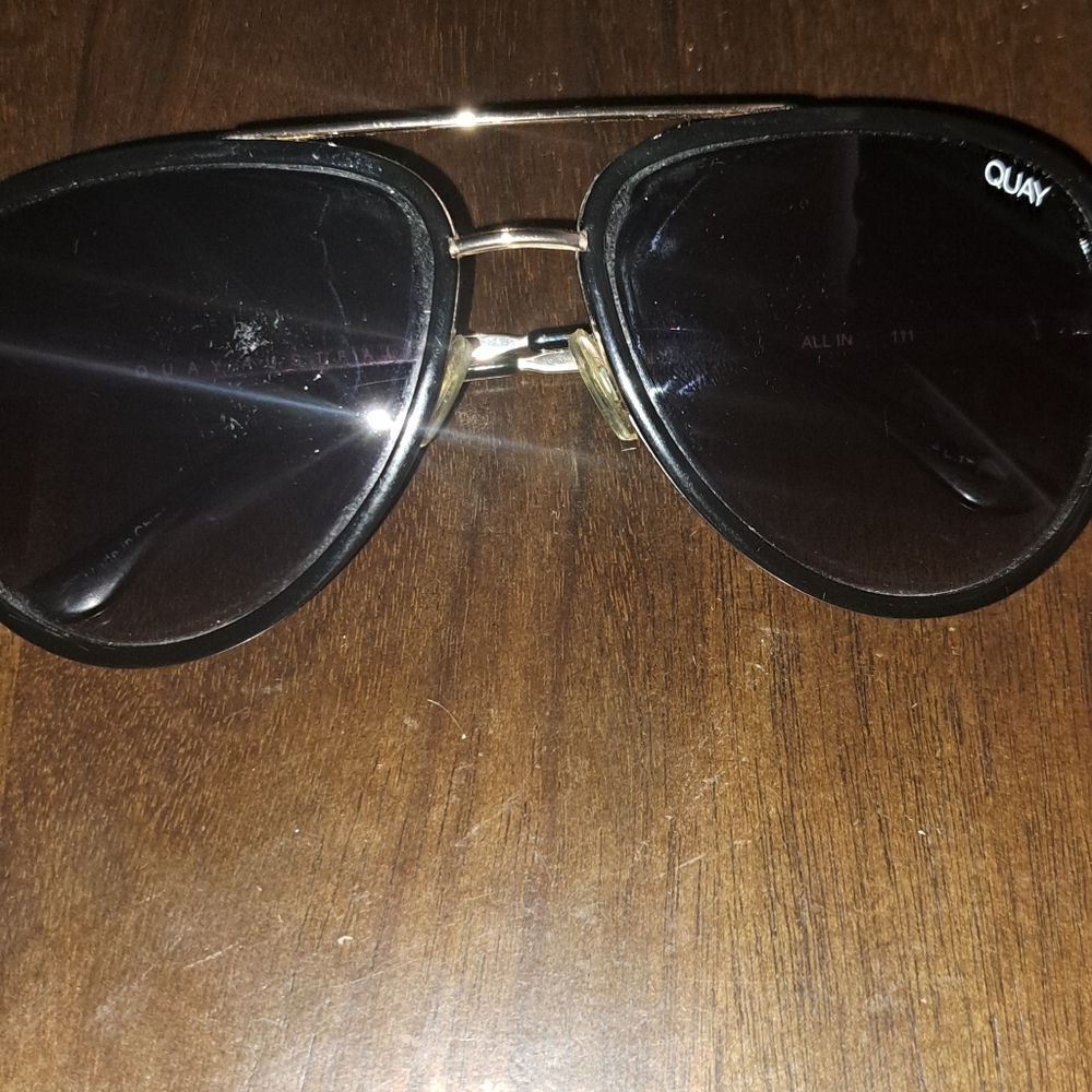 Quay all in sunglasses